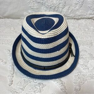 PETER GRIMM Unisex Trilby Straw Hat Jazzy Little Italy Nautical Coastal …